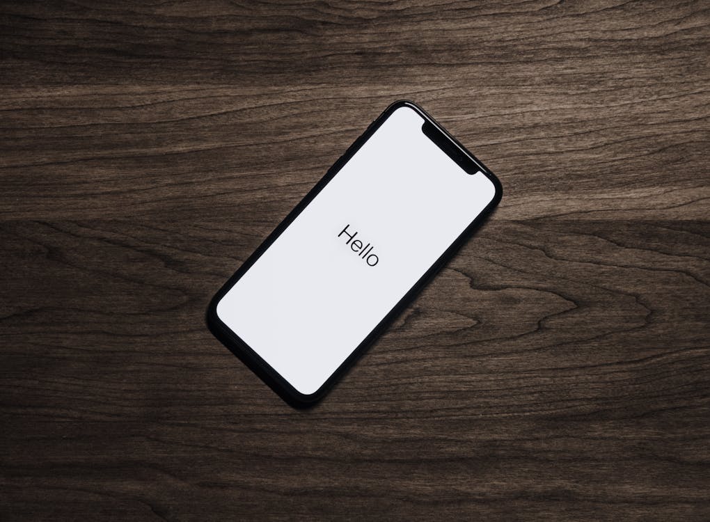 Smartphone displaying a modern shopping app interface