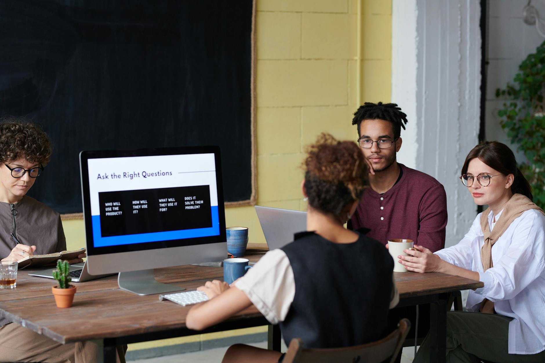 Digital marketing analytics on laptop